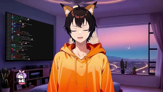 design and rig live 2d vtuber model and 3d vtuber vrchat avatar in vtube studio
