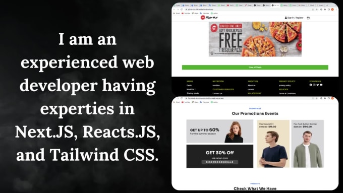 Build Reactjs Expert Nextjs 13 Website With Tailwindcss By Daniyaal ...