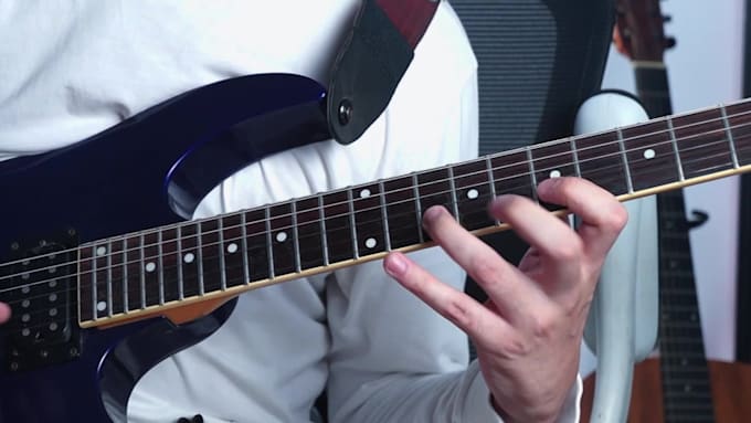 record electric guitars for your song