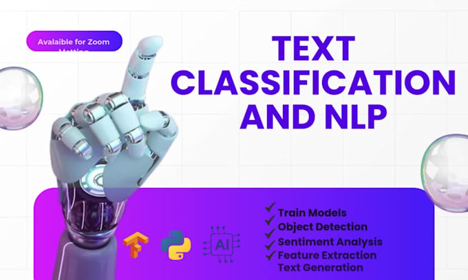 train algorithm on text classification and nlp