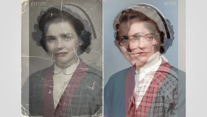 change clothing items, other items, restore photos with ai