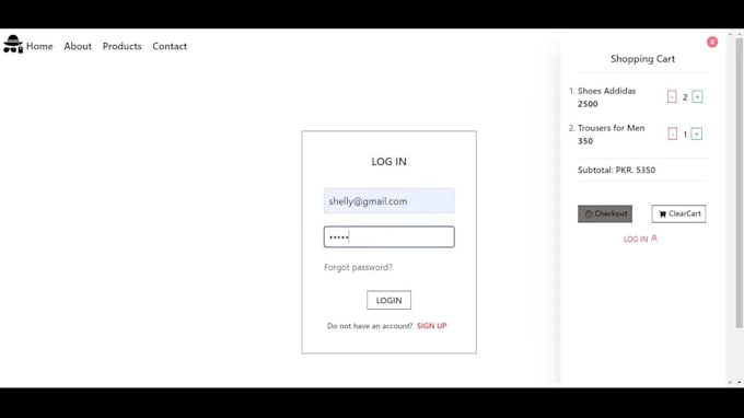 Create a shopping web app using react js by Anoshasheikh463 | Fiverr