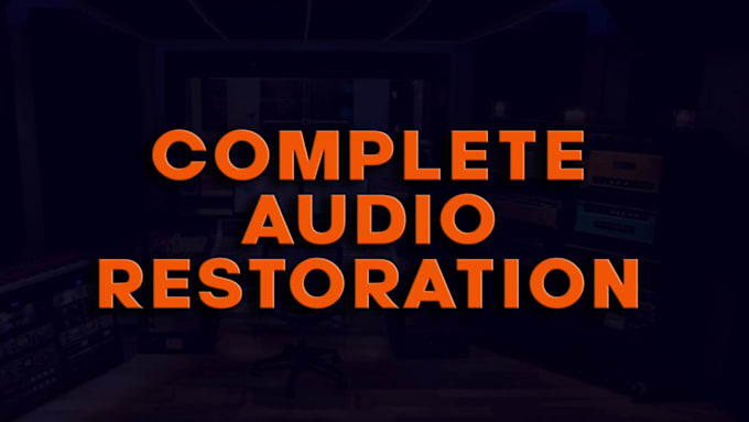 edit and remove background noise, clicks from your audio