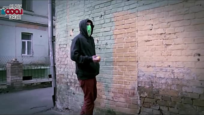 do this spray graffity logo animation video in just 6 hrs