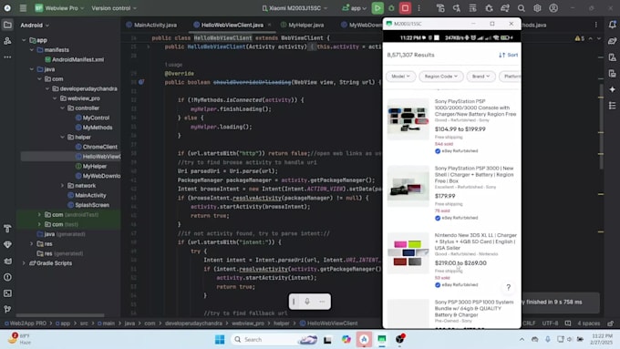 convert your website into a fast and advanced android app with webview