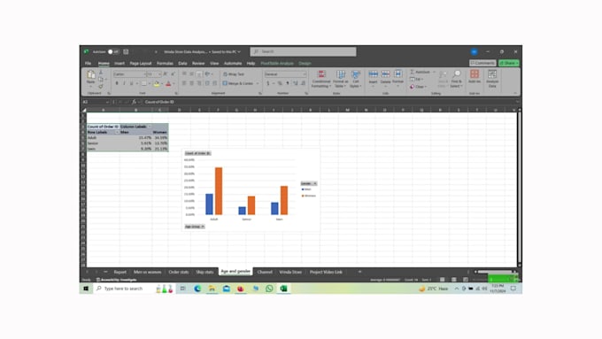 entry in ms excel