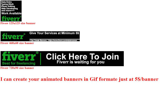 create Animation Banner In Gif Format