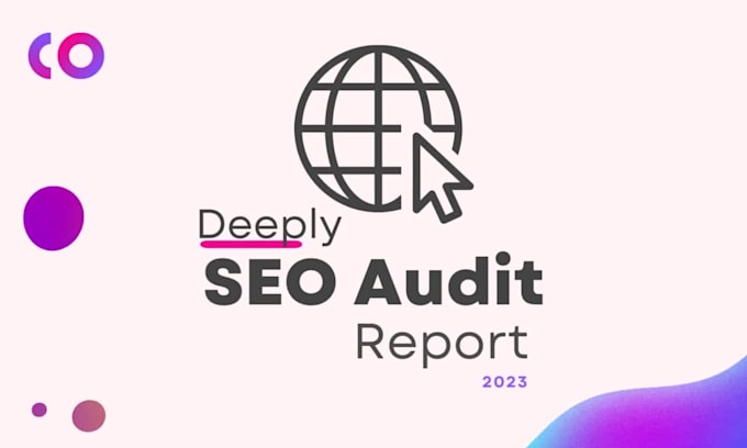 do SEO audit report for competitor website with action plan