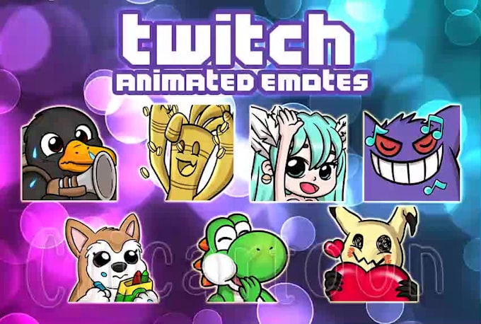 create animated emotes for twitch or discord