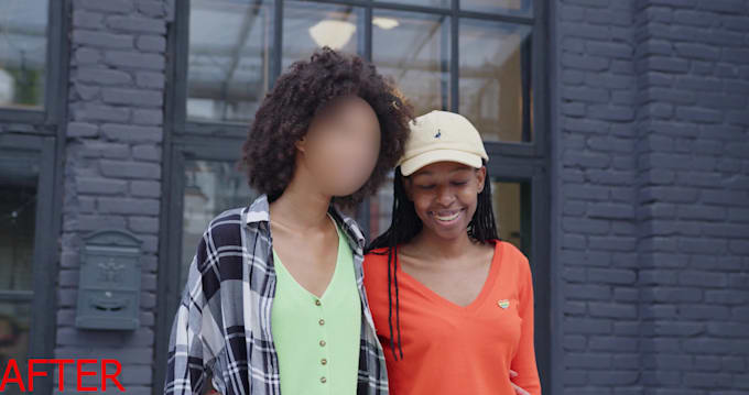 blur faces, objects, screens, or anything in your video