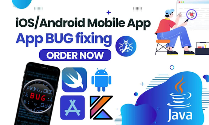 fix mobile app bugs from android app and ios app