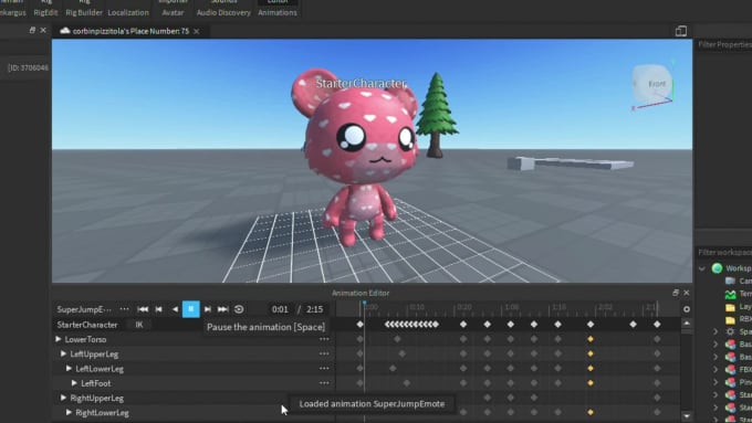 Import character to Roblox Studio