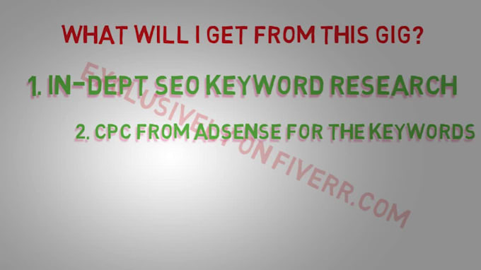 run in depth keyword research