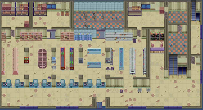 creative pixel art game material
