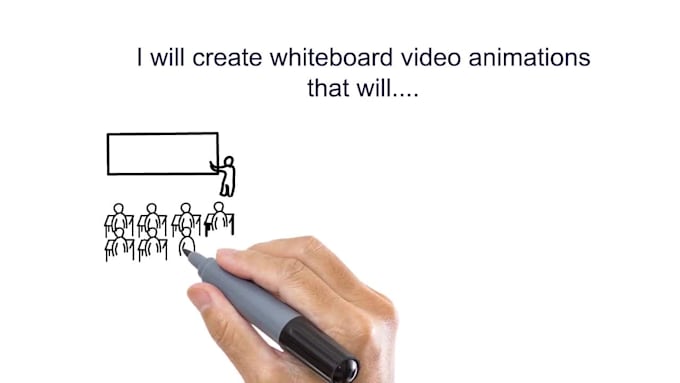 create a Costum whiteboard video
