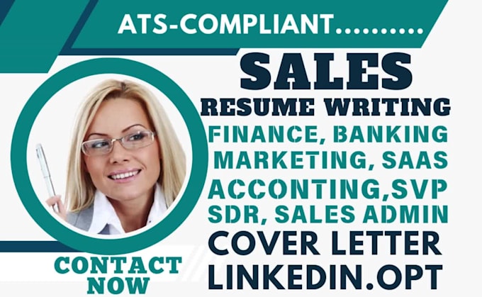 craft sales, finance, banking, marketing, investment, accounting, saas resume