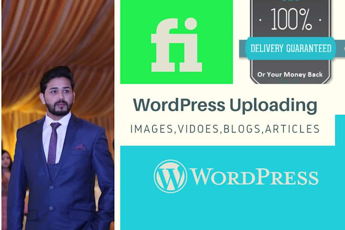 do wordpress data entry, product, and content uploading