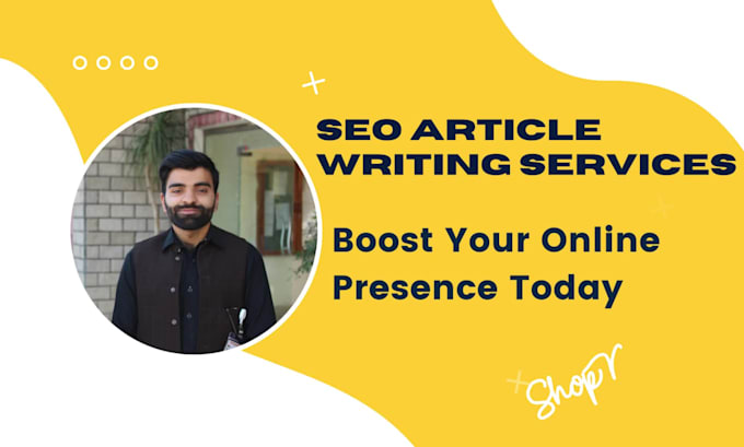 write engaging blog posts and SEO friendly articles