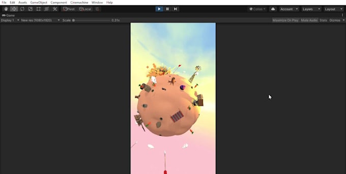 create hyper casual game graphics and low poly assets, 2d or 3d