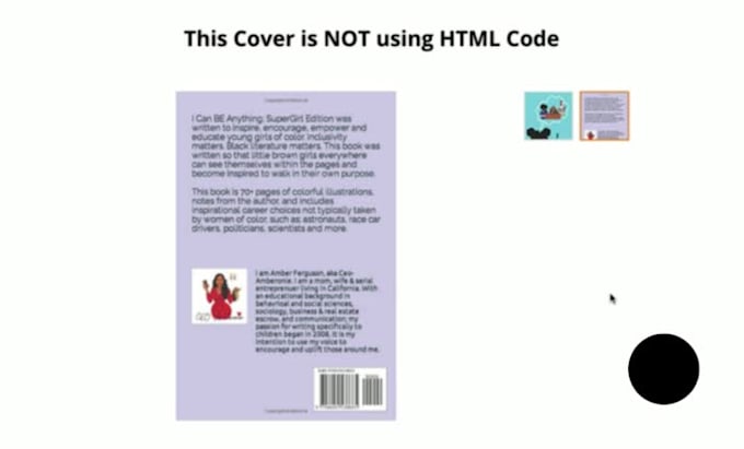 Create your book description into html format by Plusmebrands | Fiverr