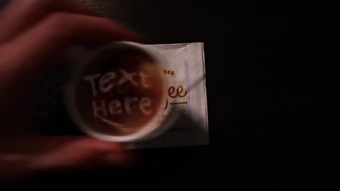create a fantastic coffee video intro
