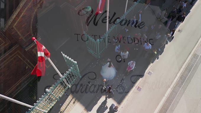 make wedding video editing