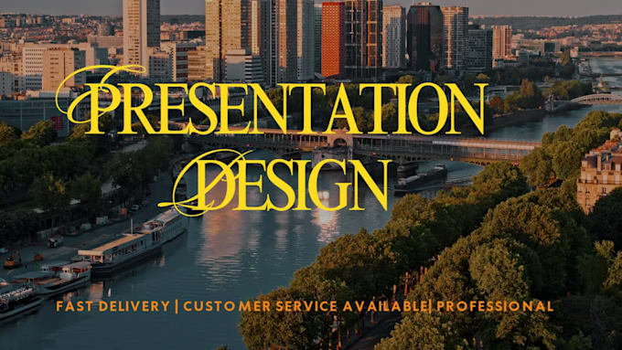 do a powerpoint presentation for business and pitch desk