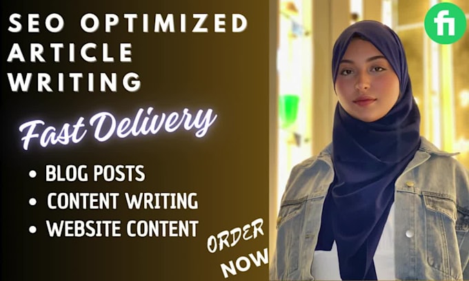 do SEO article writing, blog post writing and content writing