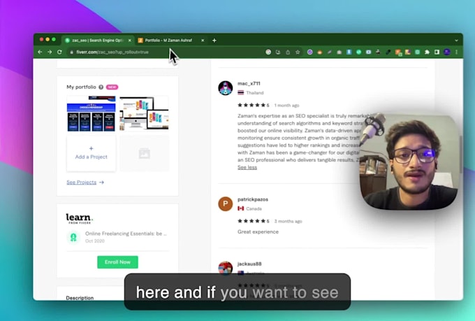 build a professional, responsive website using framer