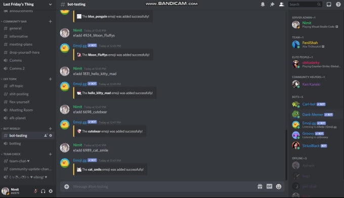 Public Discord Servers tagged with Shitposting