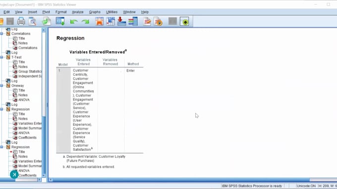 run any business statistical analysis using spss excel, etc