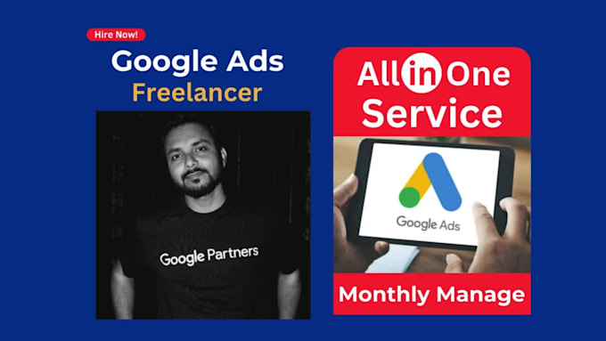 be your google ads manager on monthly PPC management, optimize adwords expert