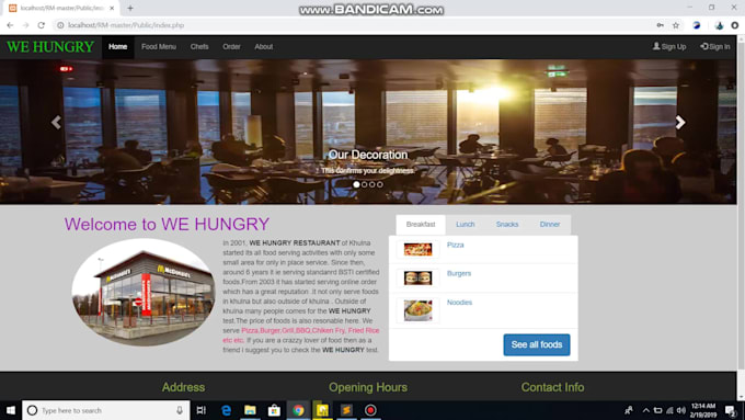 develop website using bootstrap framework