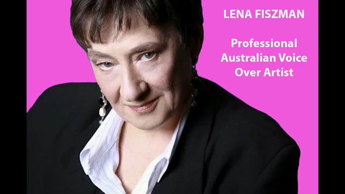 record australian female elearning or education voice over