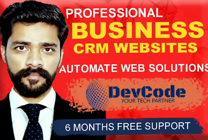 develop custom PHP laravel CRM web development