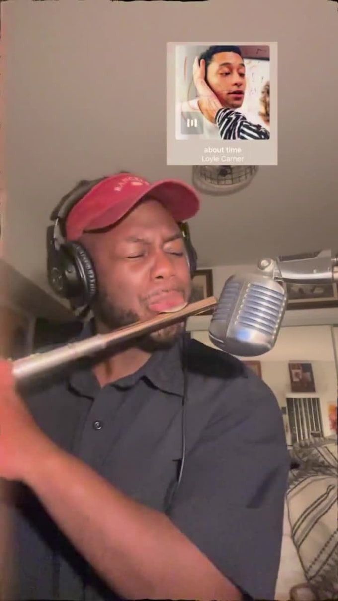 record flute on your tracks