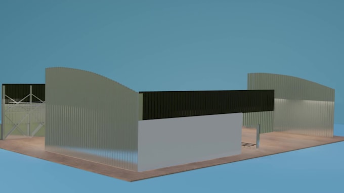 do 3d, landscape, factory, exterior, interior, garden, pool