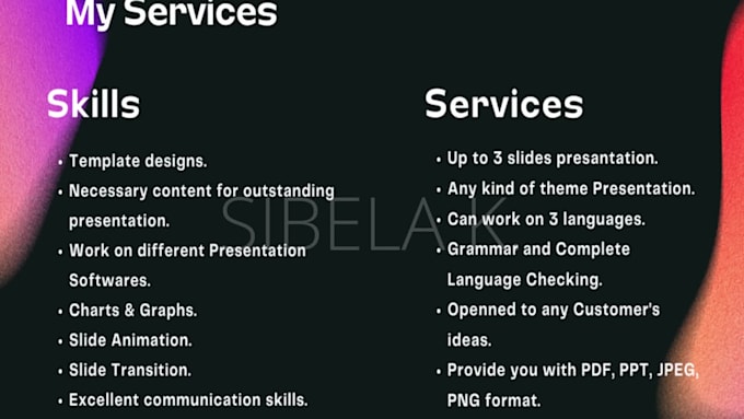 designc a pleasant powerpoint presentation