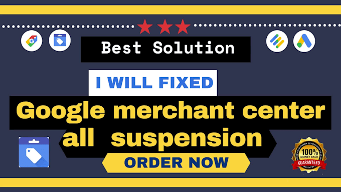 fixed google merchant center all suspend issues