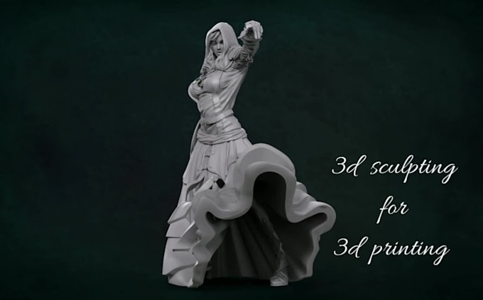 Sculp 3d models, realistic 3d face models, rigging, character rigging ...