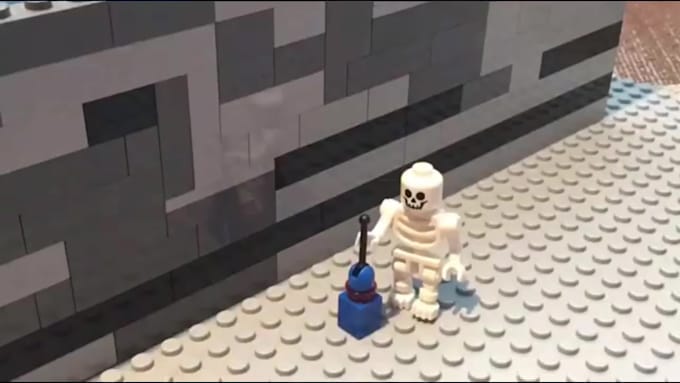 create a high quality unique lego stop motion