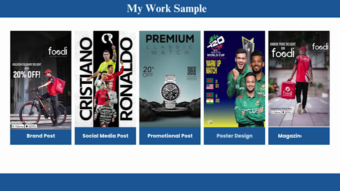 do professional product, brand and car post design