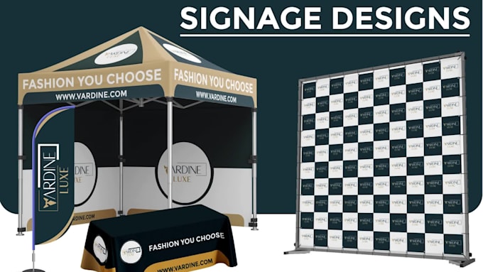 design canopy tent, backdrop feather flag, banner