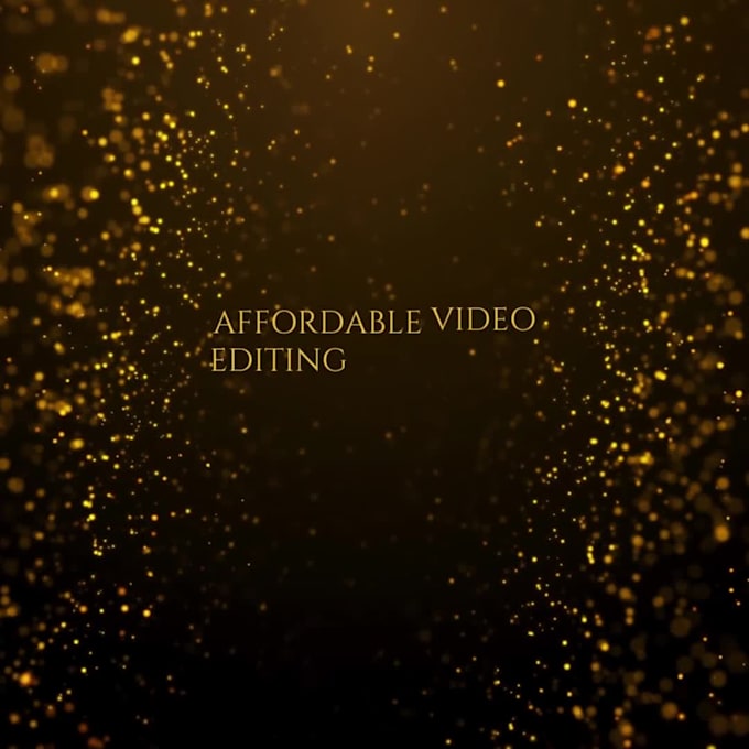 do incredible video editing to make your events memorable