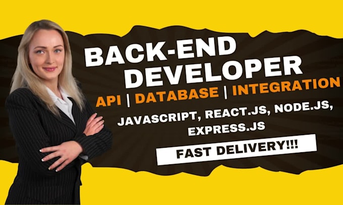 expert nodejs developer for backend integration and apis development