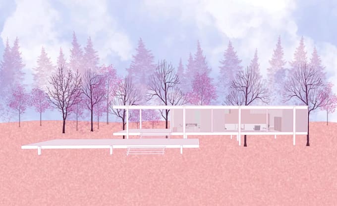 o a digital postproduction architectural visualization