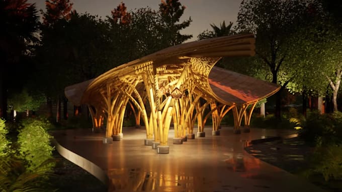 design bamboo architecture design