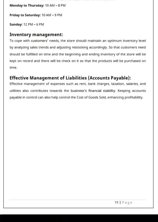 write a business plan with a financial plan