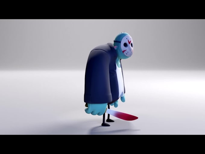 create a stylized 3d character