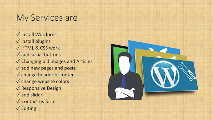 update or fix your wordpress website